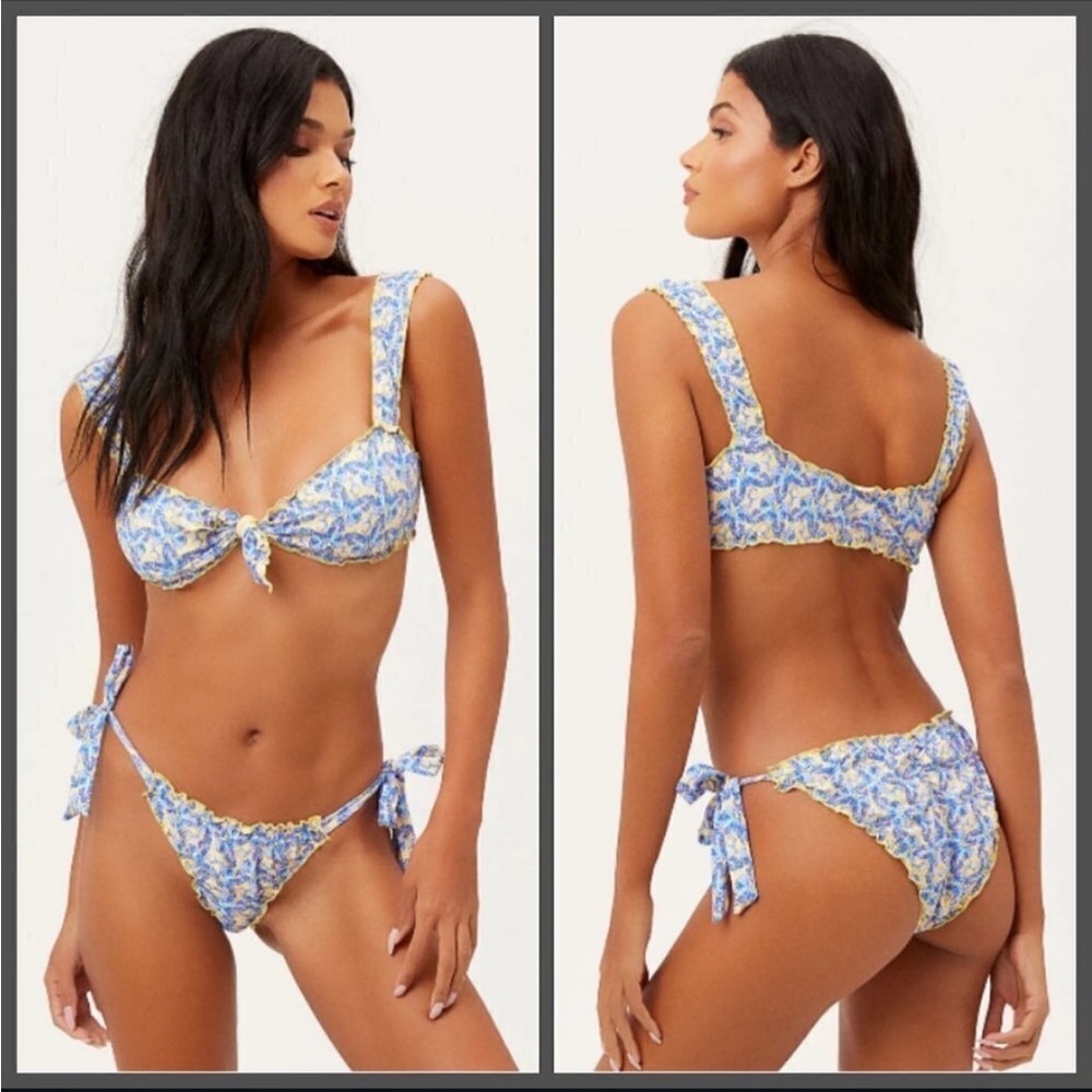 Frankie’s Bikinis Butterfly Bikini Set